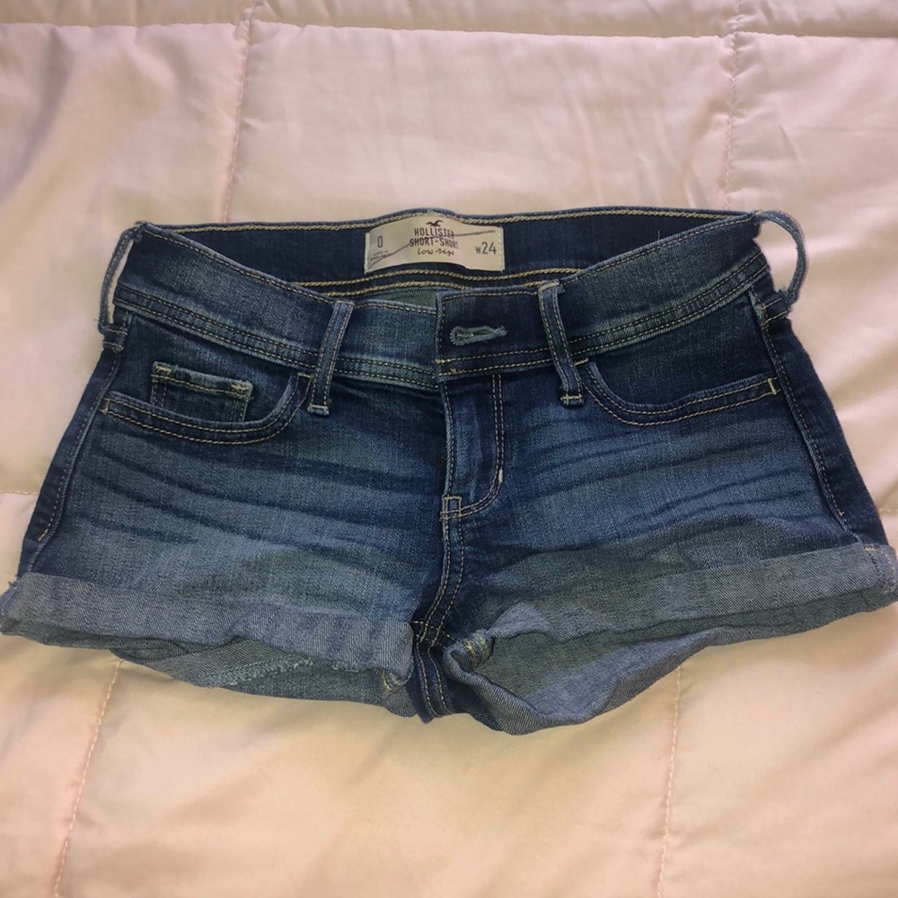 Hollister Denim Short Shorts